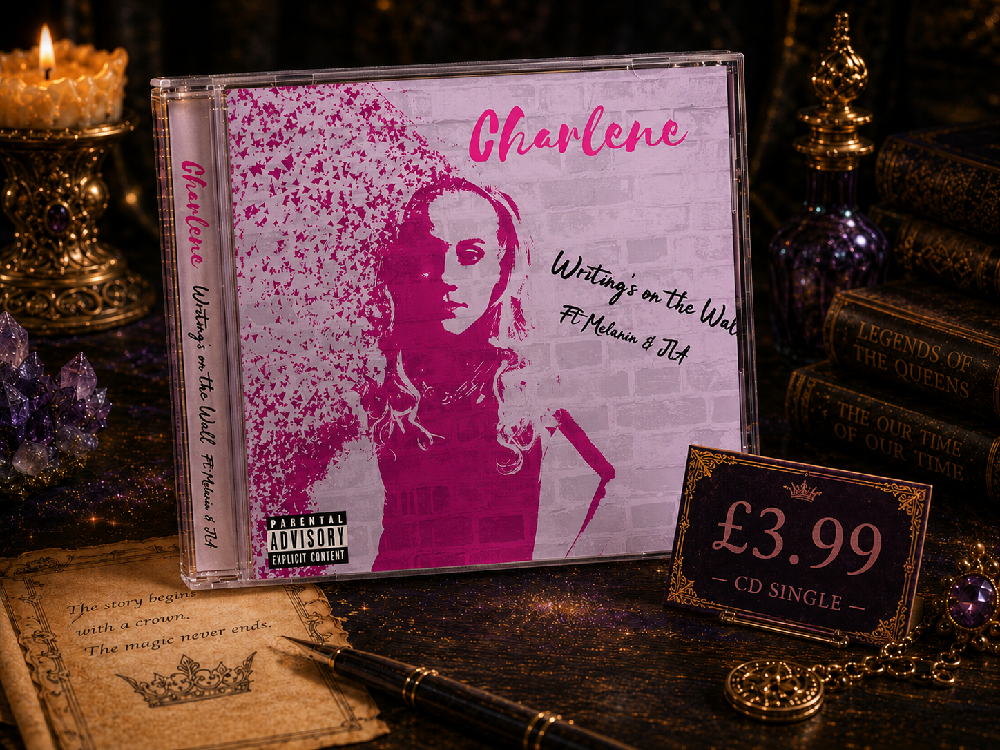 Writing's on the Wall — ft. Melanin & JlA (Single)