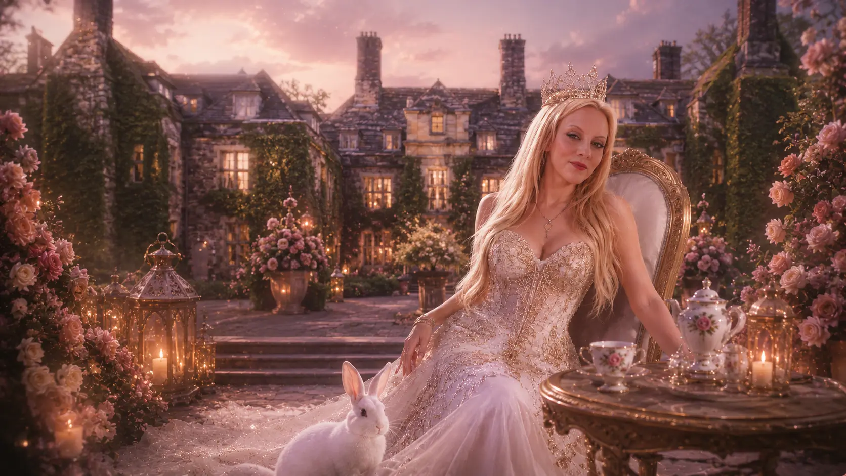 The Manor Rose Tea