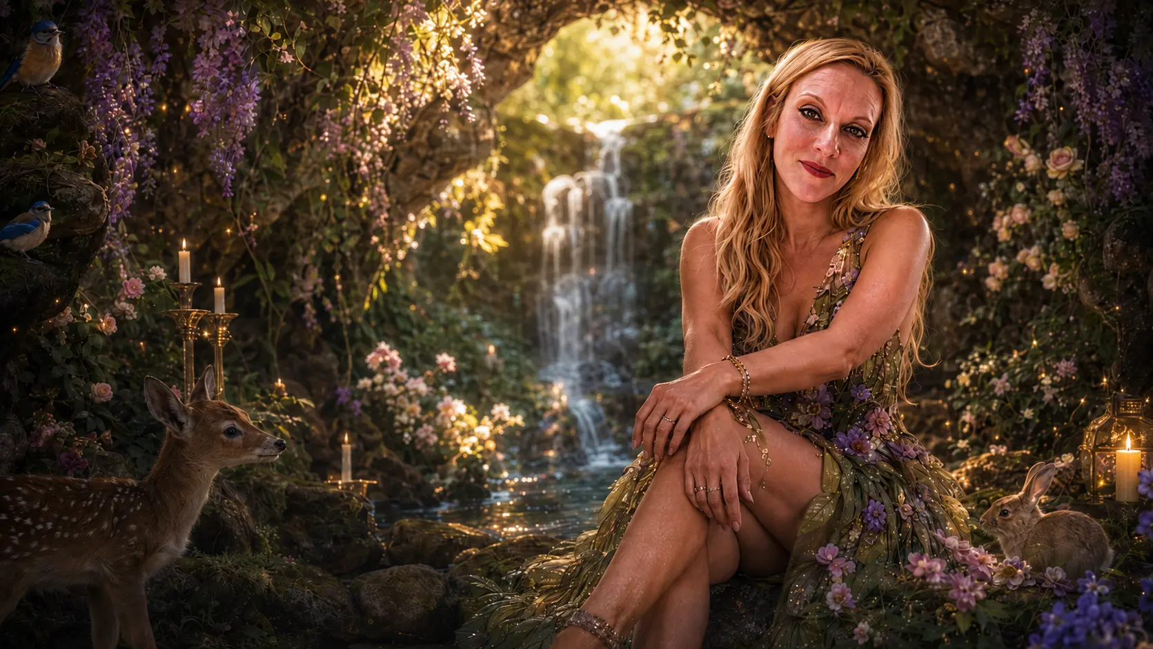 The Waterfall Garden