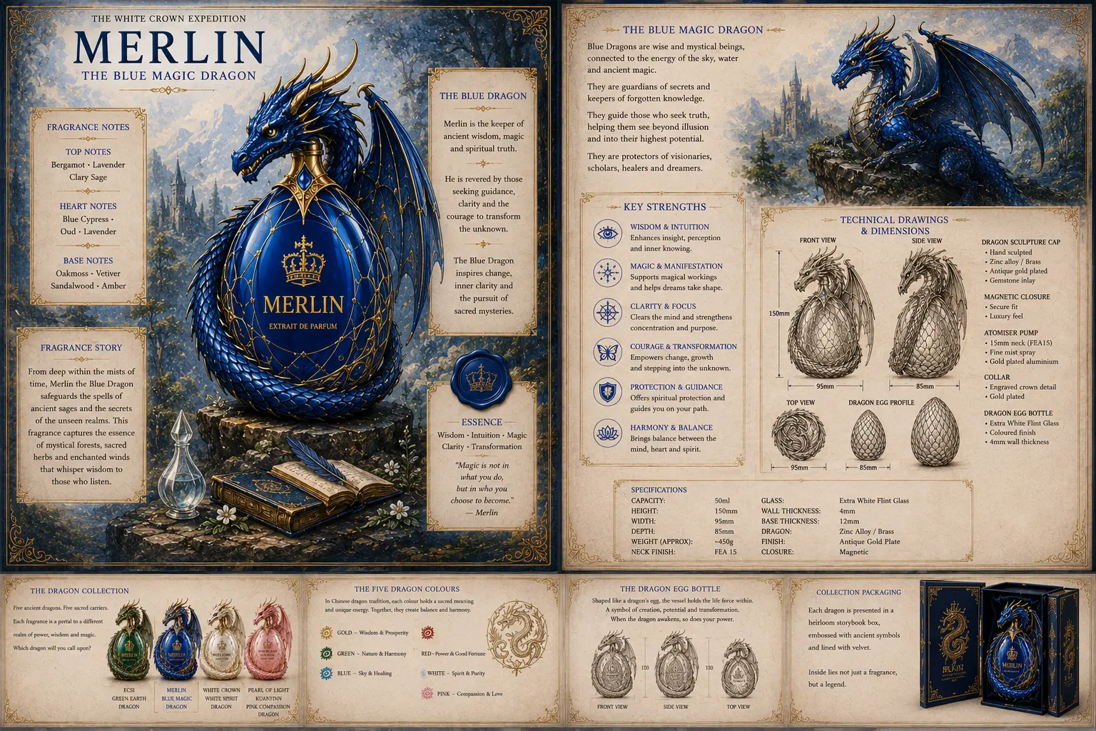 Merlin — The Blue Magic Dragon