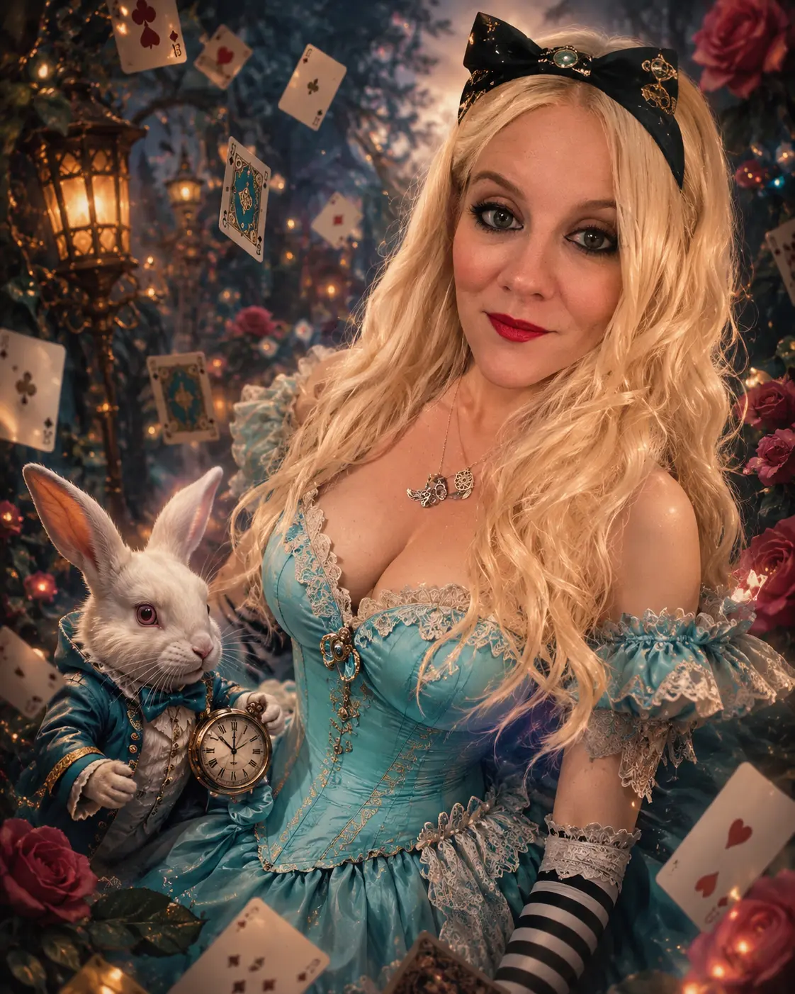 Alice & The White Rabbit