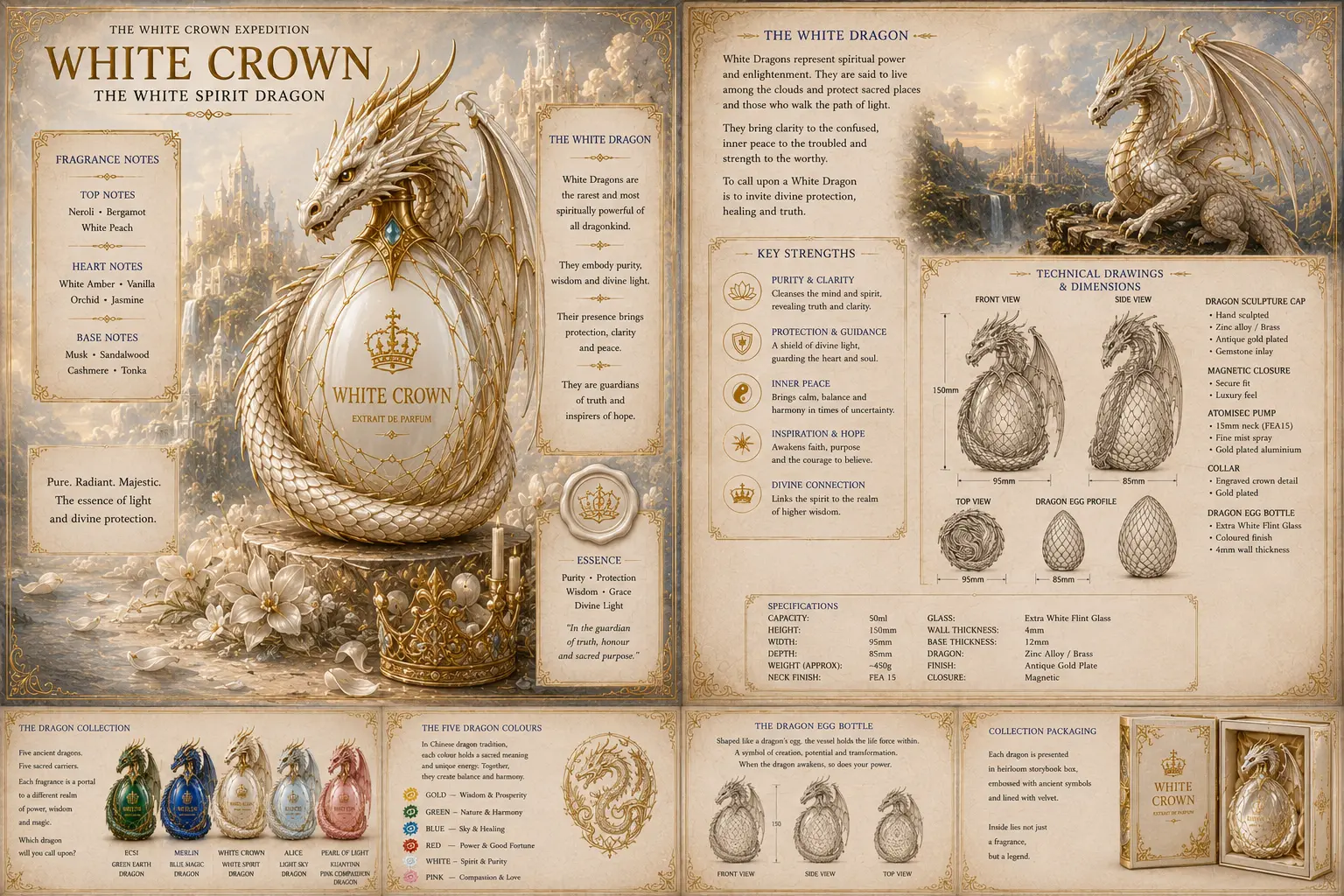 White Crown — The White Spirit Dragon