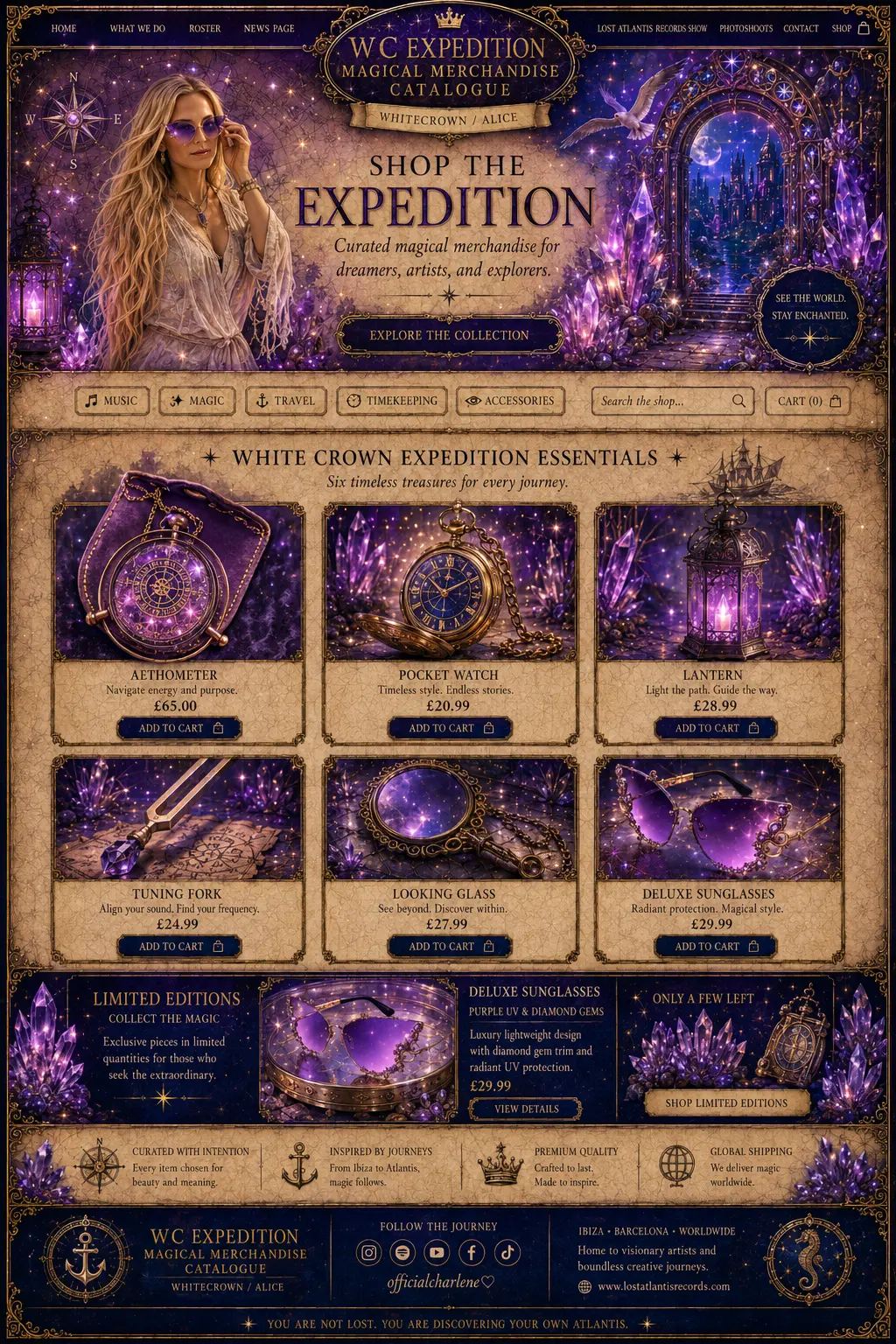 WC Expedition Magical Merchandise Catalogue